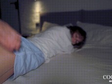 Slapping ass of coconey gif