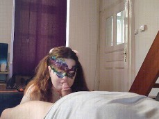 Playing with Daddy's dick like a good girl :P gif