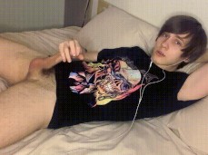 LOVE STROKING MY COCK AROUND MY FORESKIN gif