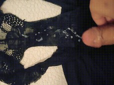 cum panty gif