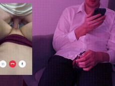 Cuckold Call.He couldn’t Pull Out in time gif