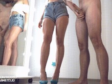 balls massage handjob gif