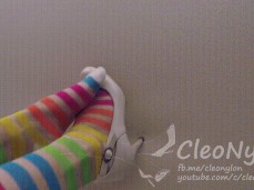 Sock toe wiggle gif