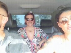 Car sex Trio gif