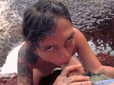 waterfall blowjob gif