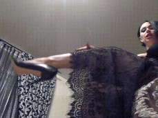 leg worship teasing gif