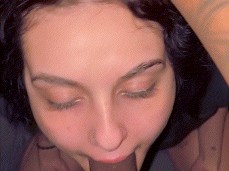 petite sloppy blowjob gif