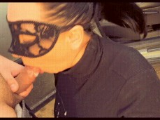 Outdoor Blowjob Outside Deepthroat Cum In Mouth gif