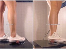 stomping out his cum gif