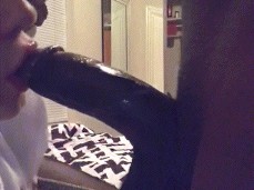 Lady_headmonster sloppy facefuck bbc gif