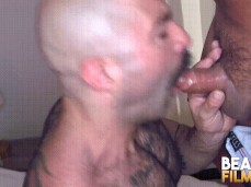 Mustached Atlas Grant sucks beefy Mark Mathews 0247 5 gif