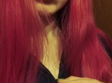 Pink hair tittys gif