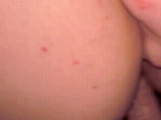 Fat Ass Pawg Gets A Thumb In Her Ass gif