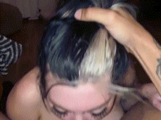 Beautiful slut loves sucking cock gif