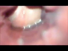 Internal view of a creampie