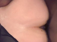 Interracial thong fuck POV close up gif
