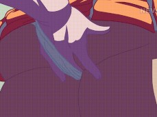 anime cheerleader gif