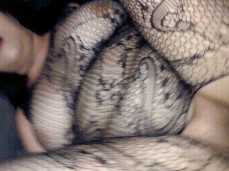 Missionary - sticking my thick dick in my hot wife's pussy, real homemade gif