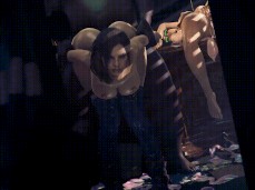 Hold On Leon, We're Almost Done gif