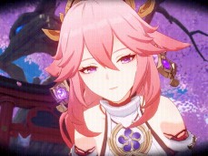 yae miko gif