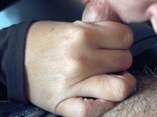 obedient cock head pleasuring gif