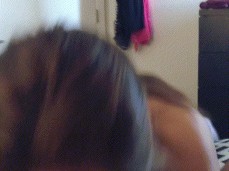 Amateur busty BBW Star loves sucking big cock gif