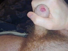 Beefy, uncut Joseph The Gainer shoots a big load 0012-1 4 gif