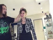 hair grab for blowjib gif