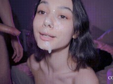 CUM on my FACE! gif