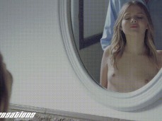 Coco Lovecock schoolgirl gif