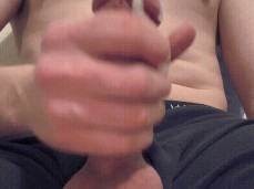 Дрочка в трусах gif