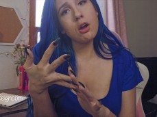 freya reign long nails gif