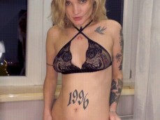 blonde with amazing body gif