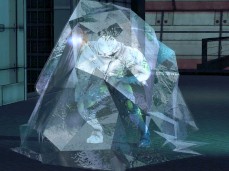 SA-X Strips Samus gif