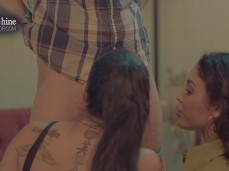 Lucky guy scores two girls gif