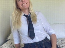petite blonde British schoolgirl pilow humping Moaning gif