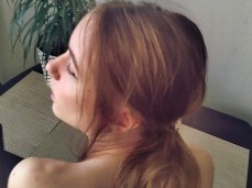 Sunako_Kirishiki from behind gif