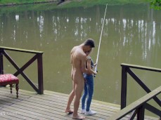 impressing her with his pole gif