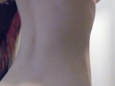 Beautiful French girl stripping out of dress before shower big ass gif