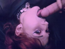 CUTE GOTH BJ gif