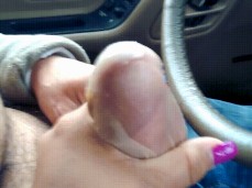 handjob and cum in the car gif