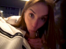 Public blowjob on the train gif