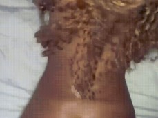 curly hair doggy gif