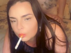 Smoking Doggystyle Dangling gif