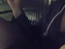 getting pussy licked while relaxing outside with a cigarette gif