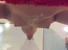 Insanely hot deepthroat gif