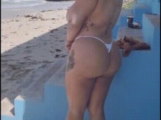 Manejando Topless gif