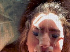 Big messy facial gif