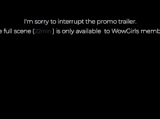 Mila Azul fingering gif