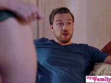 Naughty Christmas Threesome Tease gif